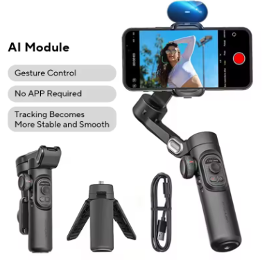 BowLift | Handheld Smartphone Stabilizer With 3-Axis Gimbal And Gesture Control
