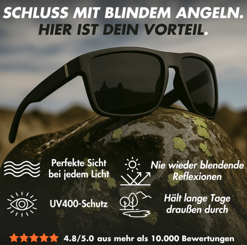 Polarized sunglasses for anglers | Secure fit & Long-lasting comfort | Bowlift