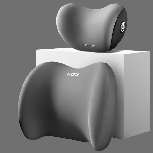 CarPillow | Neck and Lumbar Car Pillow | Bowlift
