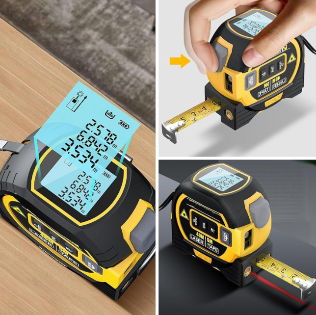 ProMeasure | Digital Laser Tape Measure | Bowlift