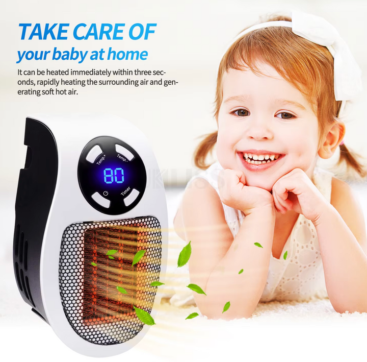 BowLift | LuxaHeat Elegant Heater | Portable heater for comfortable warmth anywhere
