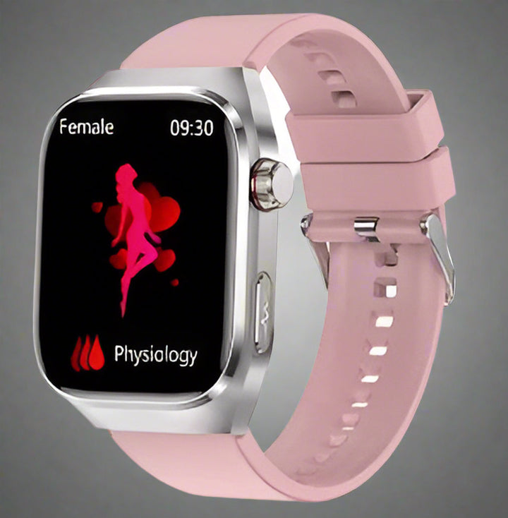 BowLift | Advanced Health Smartwatch with ECG, Blood Glucose Monitoring, 2.04-Inch AMOLED Display – Waterproof Fitness Tracker