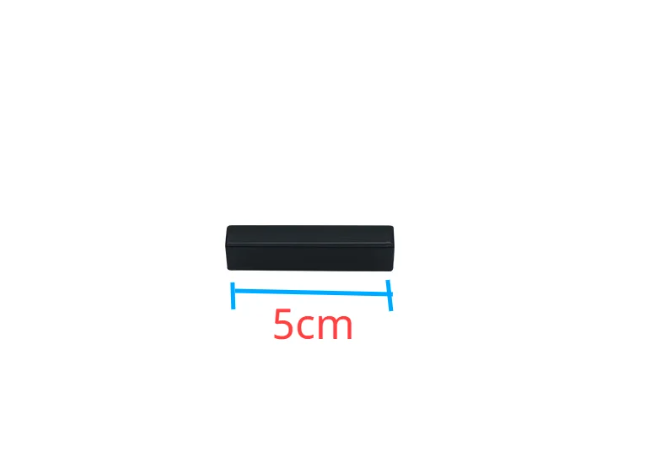 BowLift | House Numbers Modern Black Metal Floating Style