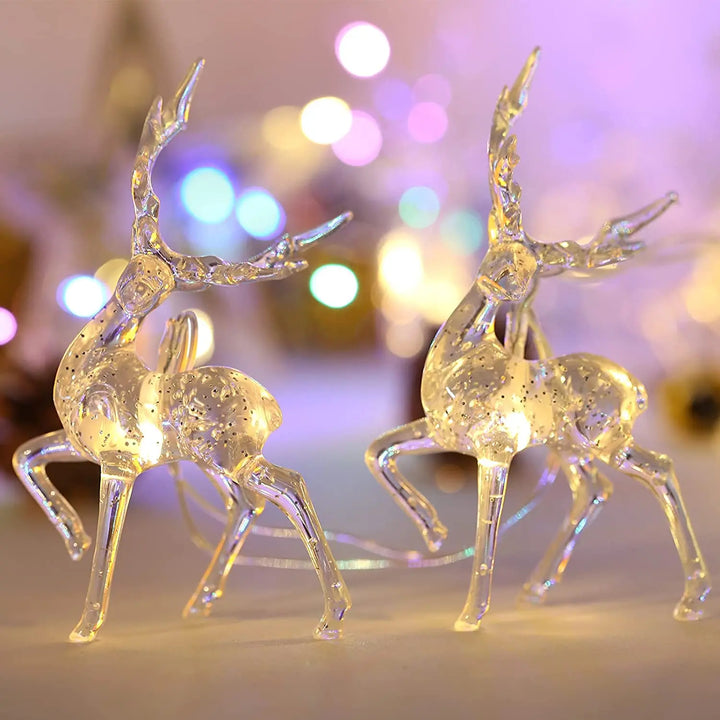 BowLift | CrystalCheer | Elk Decoration Garland