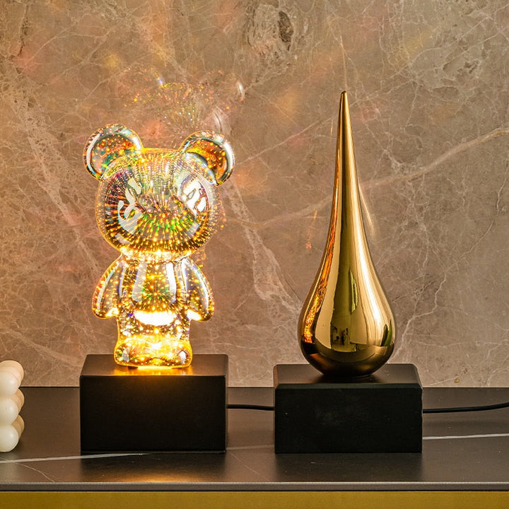 BowLift | LED Bear Fireworks Night Lamp