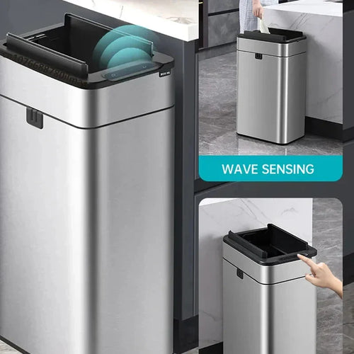 BowLift | Smart Stainless Steel Automatic Sensor Trash Bin