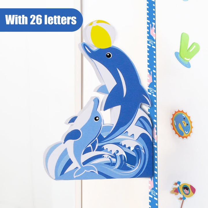 BowLift | 3d Cartoon Kids Height Sticker