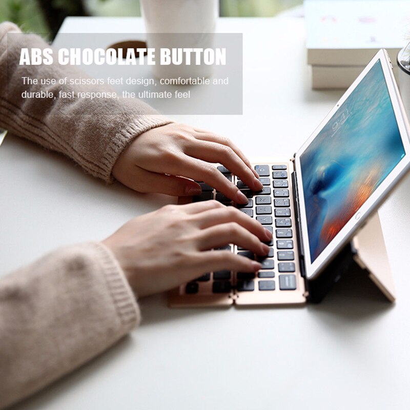 BowLift | Portable Wireless Foldable Tablet Holder Keyboard