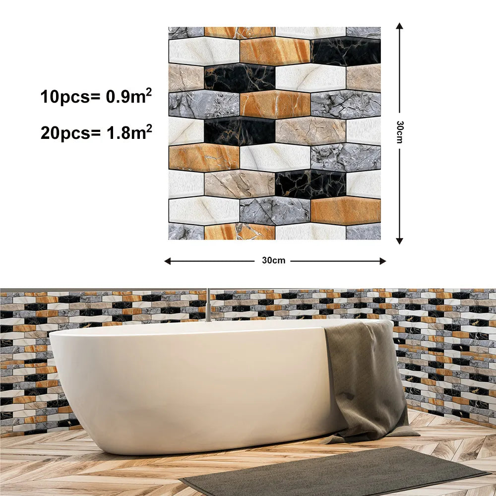 BowLift | 3D Wall Brick Pattern Decal