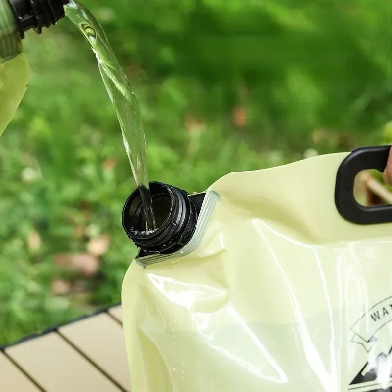 BowLift | HydraPakx Foldable Water Carry Bag 8 L | With Handle & Spout | For Camping, Hiking & Outdoor