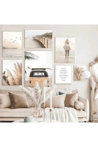 Surf & Travel Canvas Poster | Bowlift