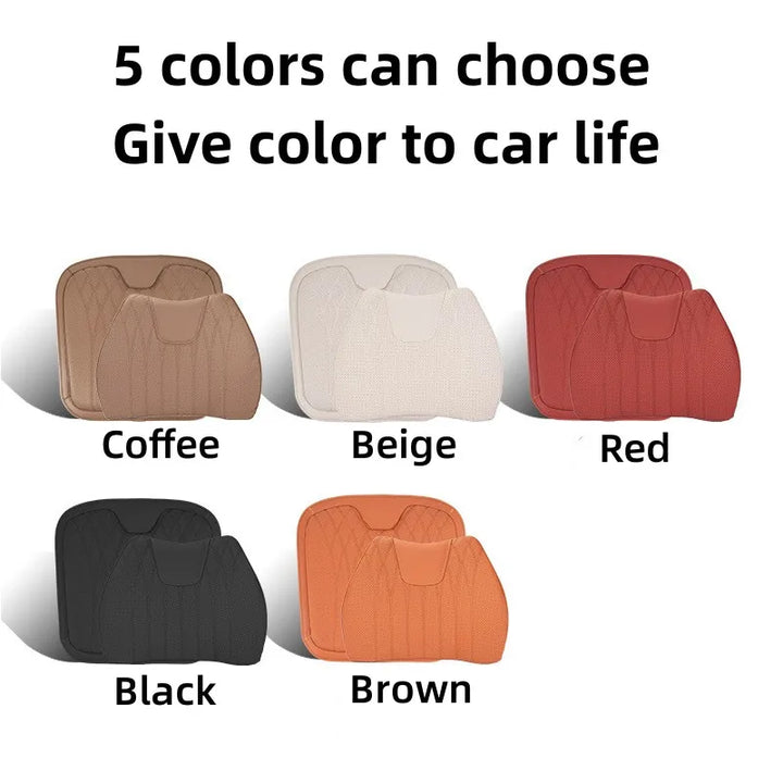 BowLift | Leather Breathable Comfy Premium Car Seat Cushion