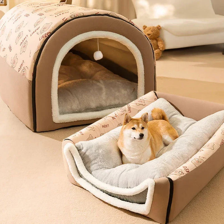 BowLift | Warm Winter Cozy Washable Dog House