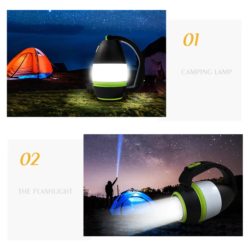 BowLift | 3in1 LED Outdoor Lantern Camping Lamp
