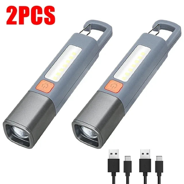 Ultra-Bright Long Shot USB Rechargeable Flashlight | Bowlift