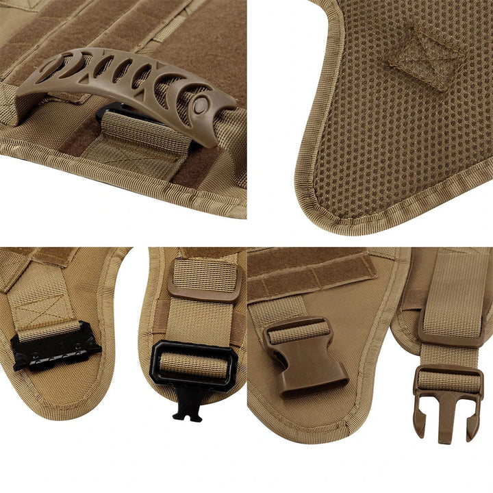 BowLift | Guardpaw Tactical Dog Harness with Handle - Durable, Adjustable, Leash Set