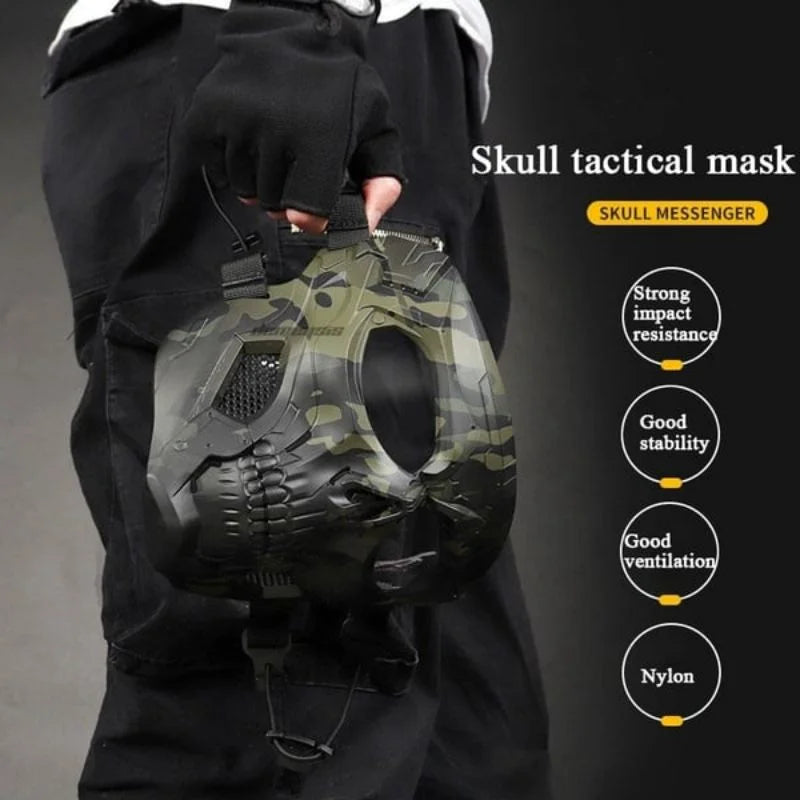 BowLift | Skull Horror Off-Road Motorcycle Mask