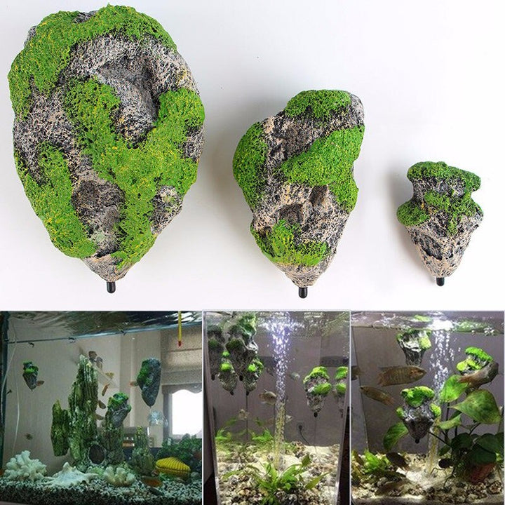 BowLift | Sea Mountain Flying Rock Aquarium Decor