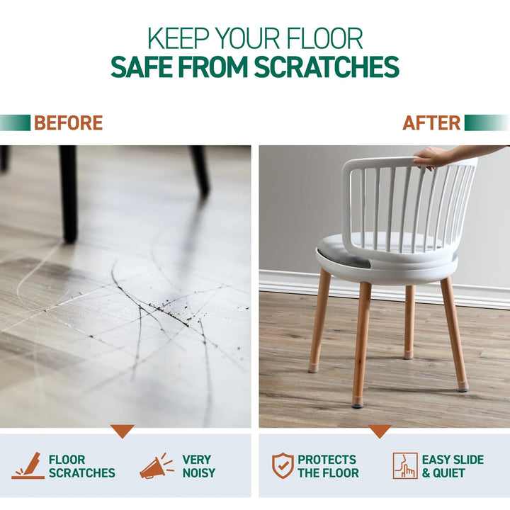 BowLift | Silicone Furniture Chair Leg Floor Protector