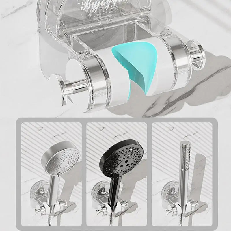 BowLift | Wall-Mounted Ultra Suction Shower Head Holder