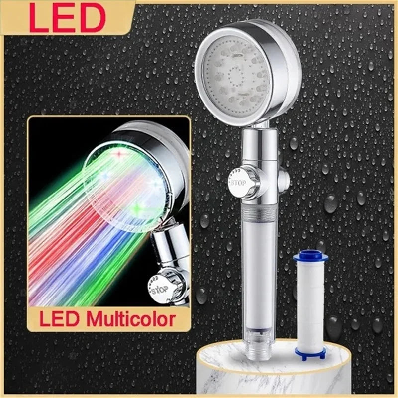 BowLift | Hydro Colorful High-Pressure Rainfall Shower Head