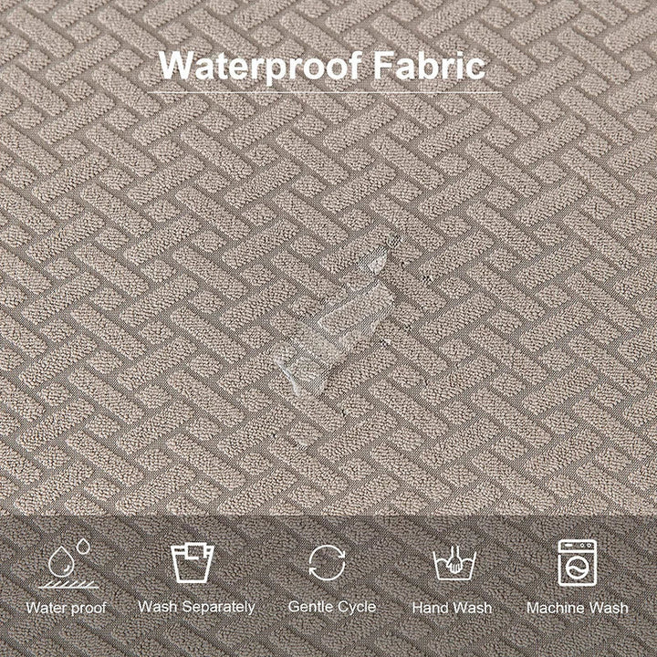 BowLift | CasaLino | Waterproof Chair Seat Covers | Elastic & Washable | Checked Design | 4 Variants | For Kitchen & Dining Room