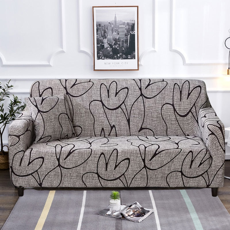 Modern Non-slip Colorful Elastic Sofa Cover | Bowlift
