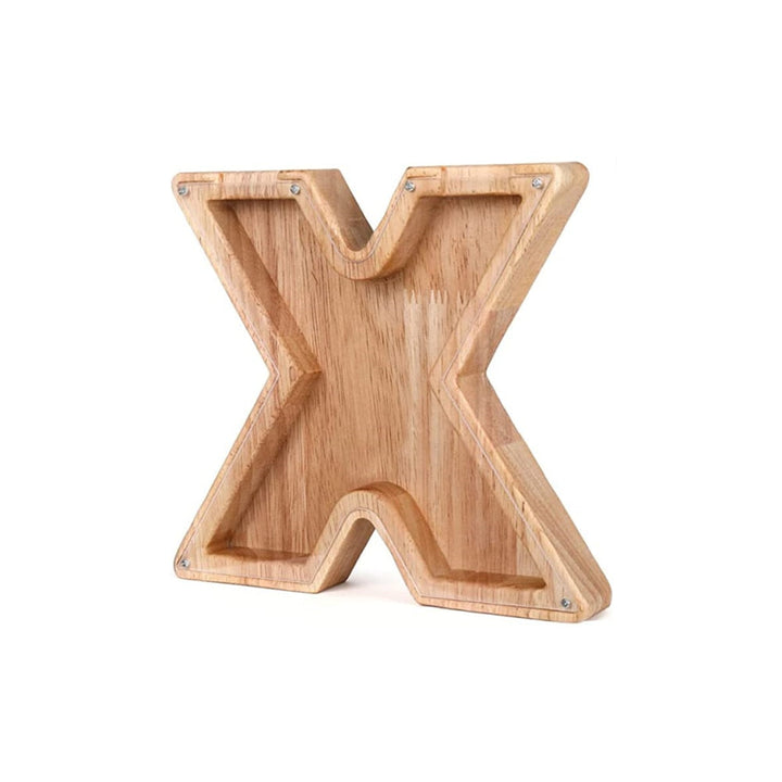 BowLift | Wooden Alphabet Piggy Bank - LetterSaver