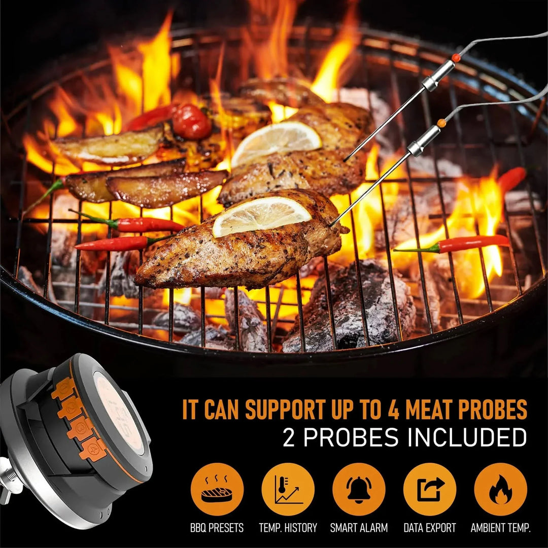 BowLift | TempMaster BBQ Thermometer – App-controlled & Multi-zone capable