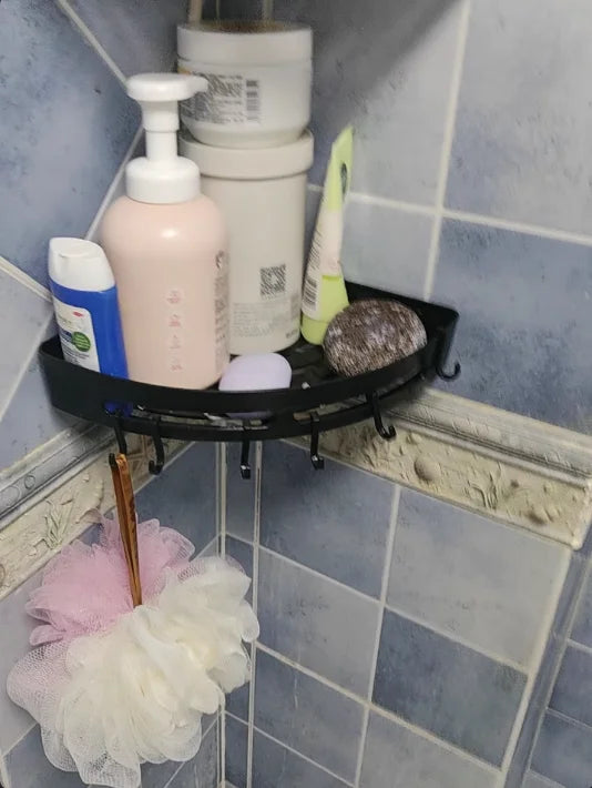 AQUAFIX Self-Adhesive Shower Organizer – Strongly adhesive, drill-free & waterproof Bowlift