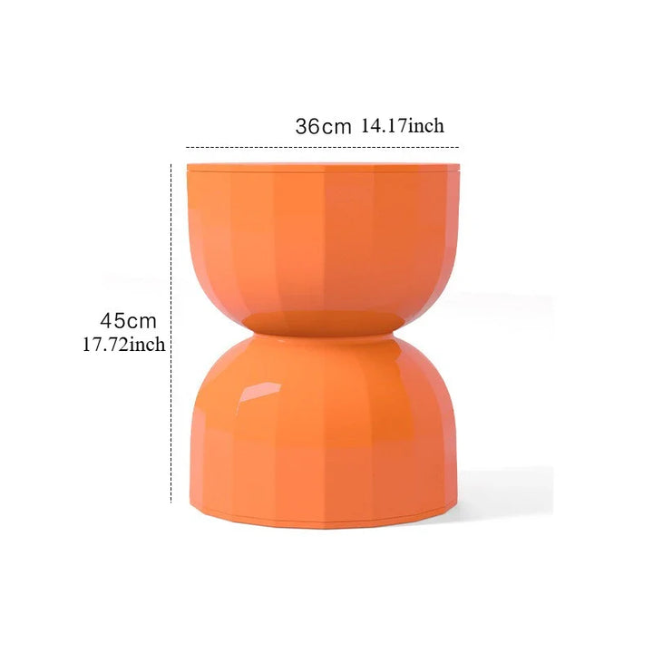 BowLift | Scandinavian Hourglass Side Table with Creative Design
