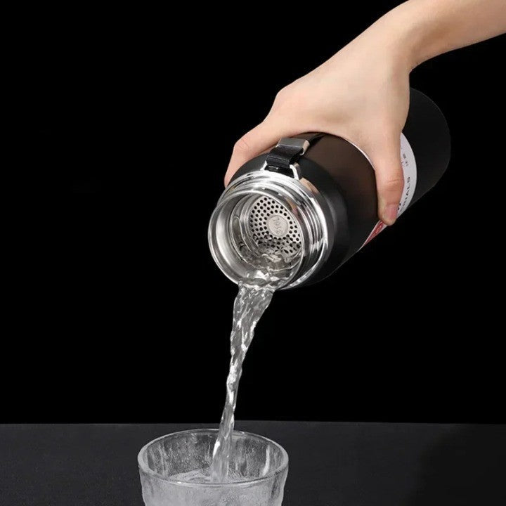 Stainless Steel Tea Maker Digital Temperature Thermos | Bowlift