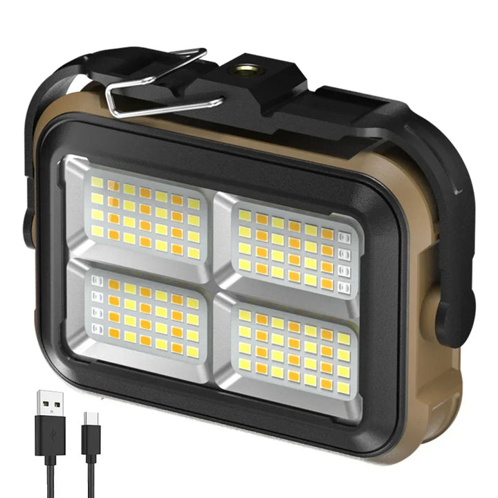 BowLift | LumoLite Pro | Solar-powered Work Light | 3 Lighting Modes | Compact & Flexible