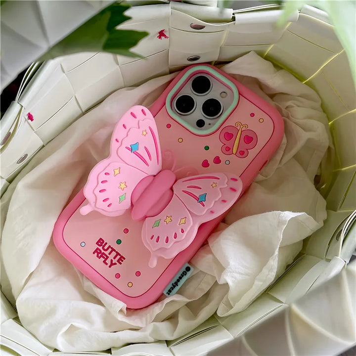 BowLift | Lovely 3D Folded Butterfly Shockproof iPhone Case