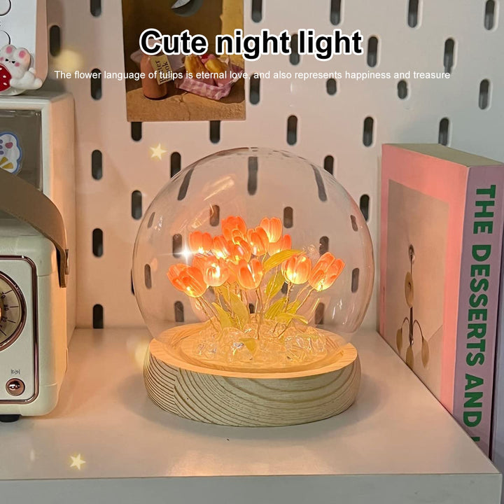 BowLift | Shiny Tulip Handmade Night Lamp