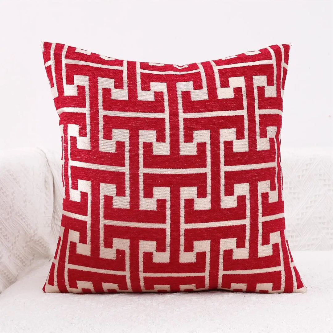 BowLift | Serenité Luxe Cushion Cover - Striped Cushion Cover for a Warm Home