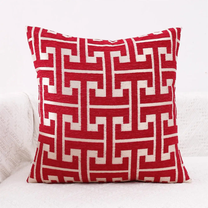 BowLift | Serenité Luxe Cushion Cover - Striped Cushion Cover for a Warm Home