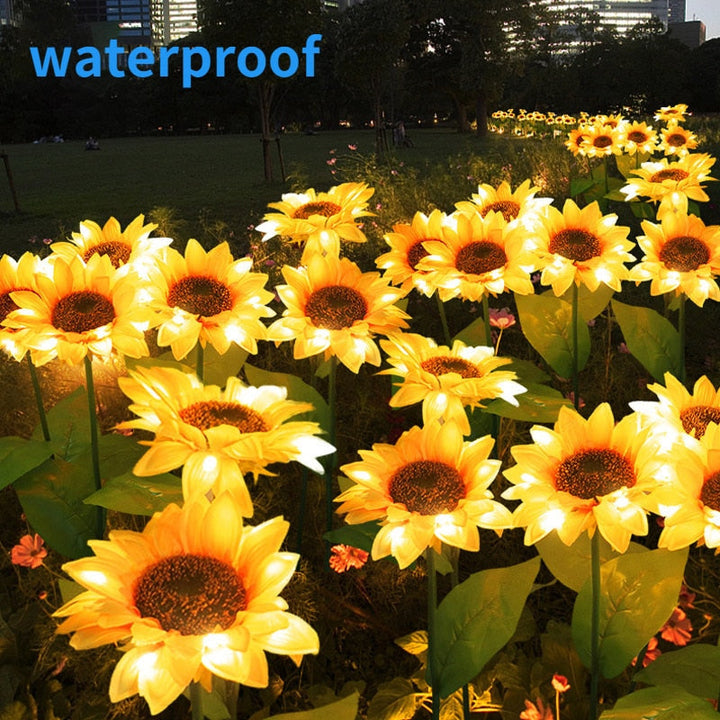BowLift | Sunflower Waterproof Solar Led Garden Lights
