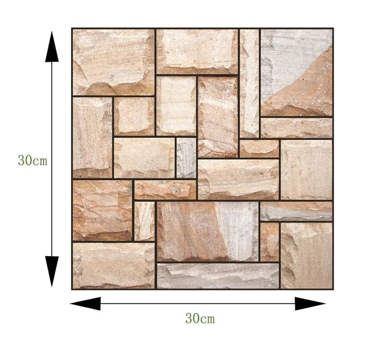 BowLift | 3D Wall Brick Pattern Decal