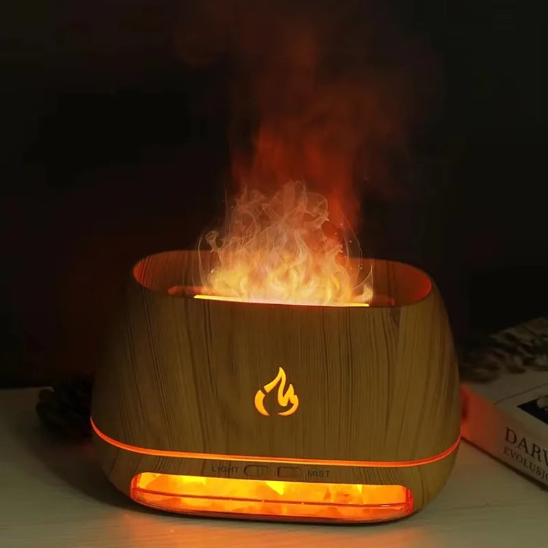 BowLift | Himalaya Salt Aroma Diffuser with Ambient Lighting - SaltSerenity