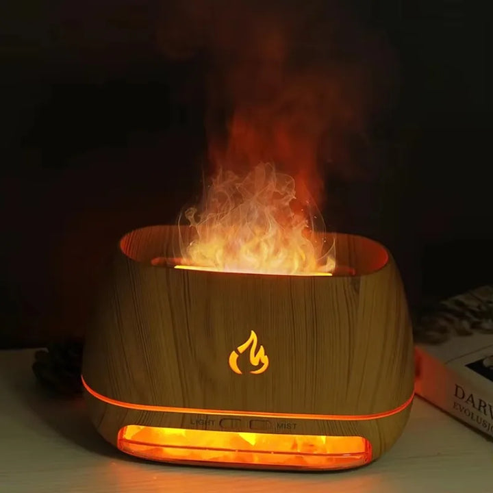 BowLift | Himalaya Salt Aroma Diffuser with Ambient Lighting - SaltSerenity