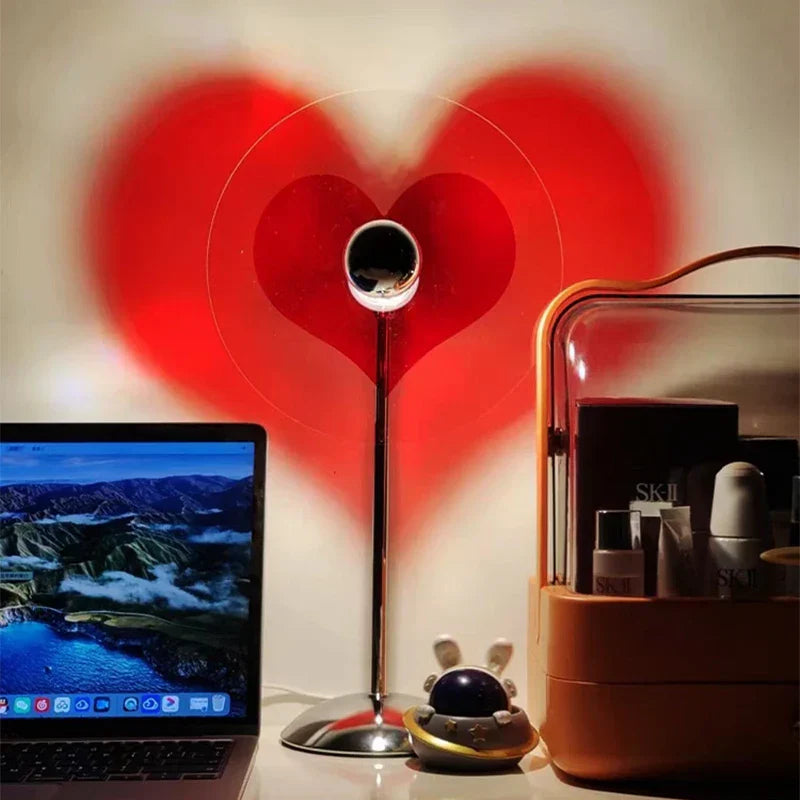 LoveLight – Heart-shaped LED Lamp for Romantic Lighting Bowlift