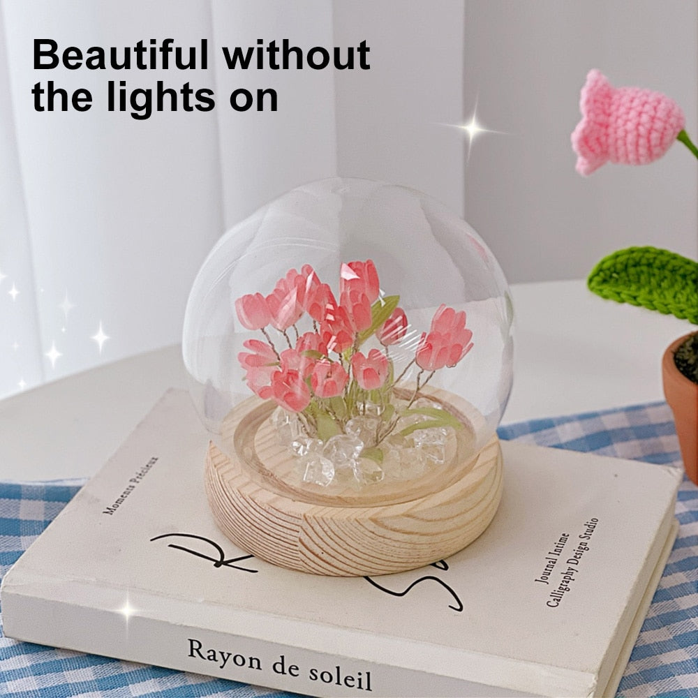 BowLift | Shiny Tulip Handmade Night Lamp