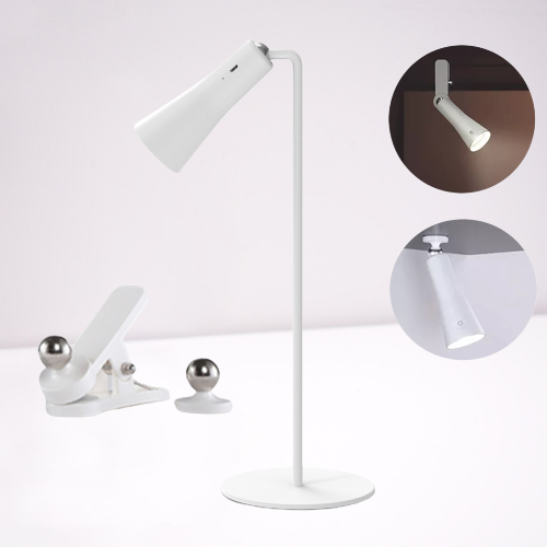 BowLift | Shiny Orbit Rechargeable Rotating Desk Lamp
