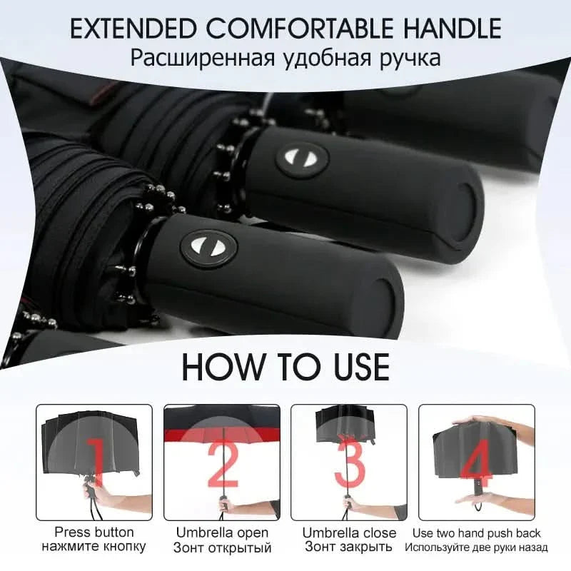 BowLift | AutoShield – Automatic Large Umbrella