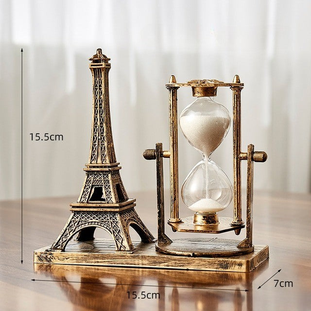 BowLift | Time Charmer Metal Hourglass Decor