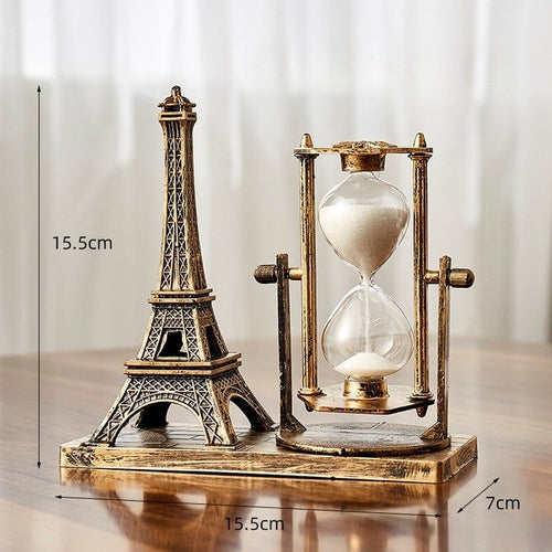 BowLift | Time Charmer Metal Hourglass Decor