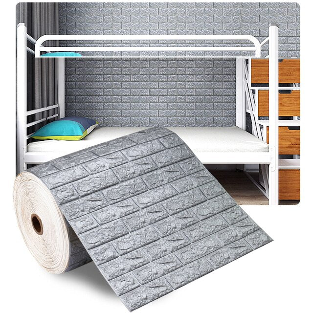 BowLift | 3D Self-Adhesive Soft Brick Wall Stickers