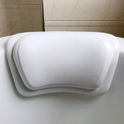 HydroLuxe Non-Slip Bath Cushion with Silicone Foam & PU Cover Bowlift