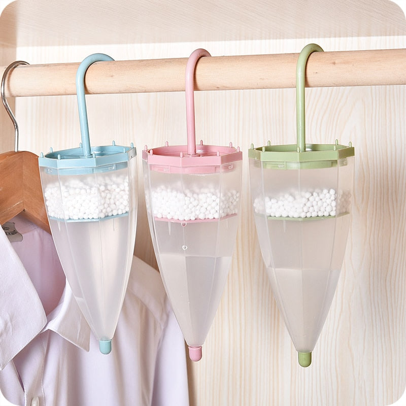BowLift | Practical Umbrella Shape Hanging Closet Dehumidifier